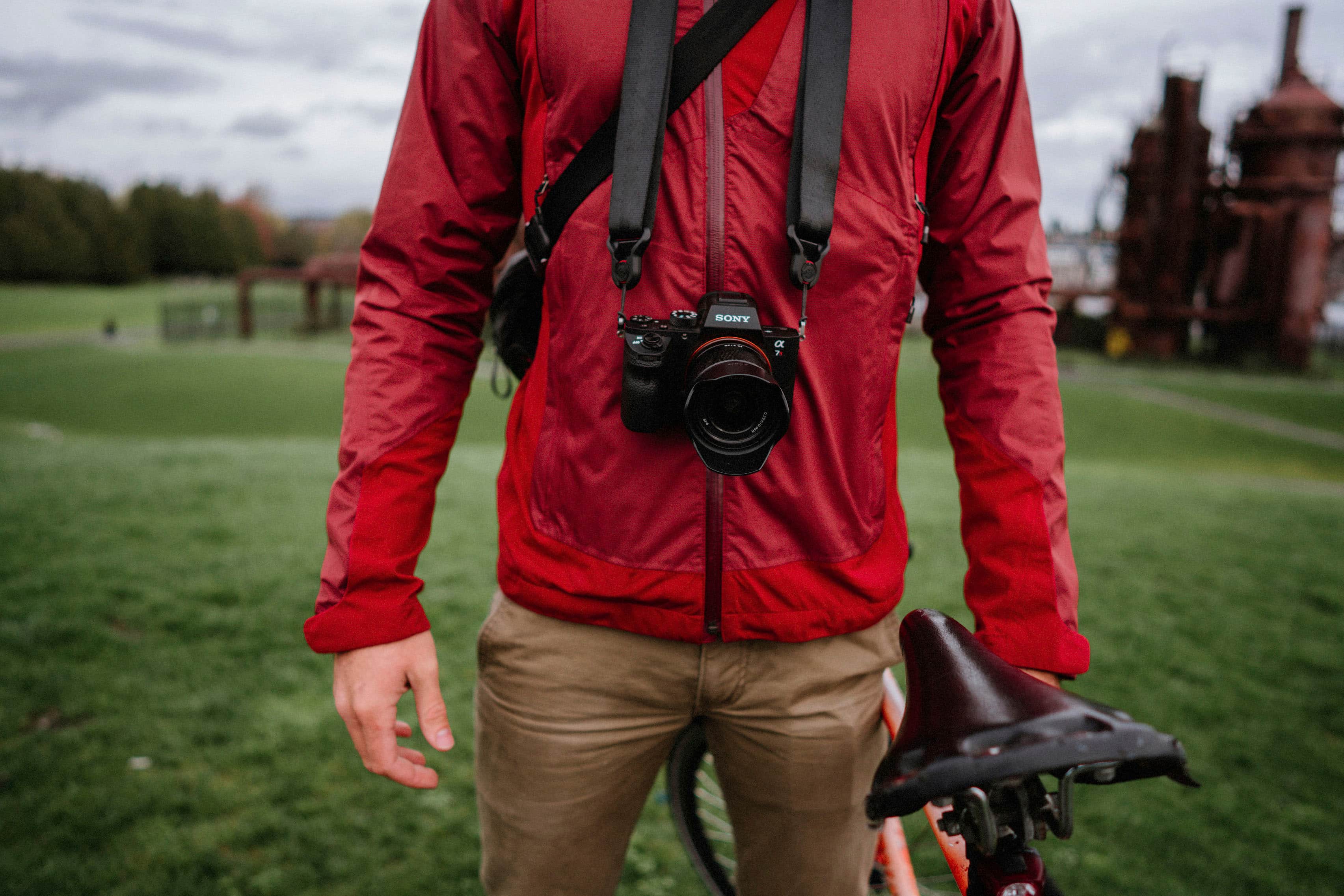 Alt View 18. Peak Design - Slide Lite Camera Strap - Black.