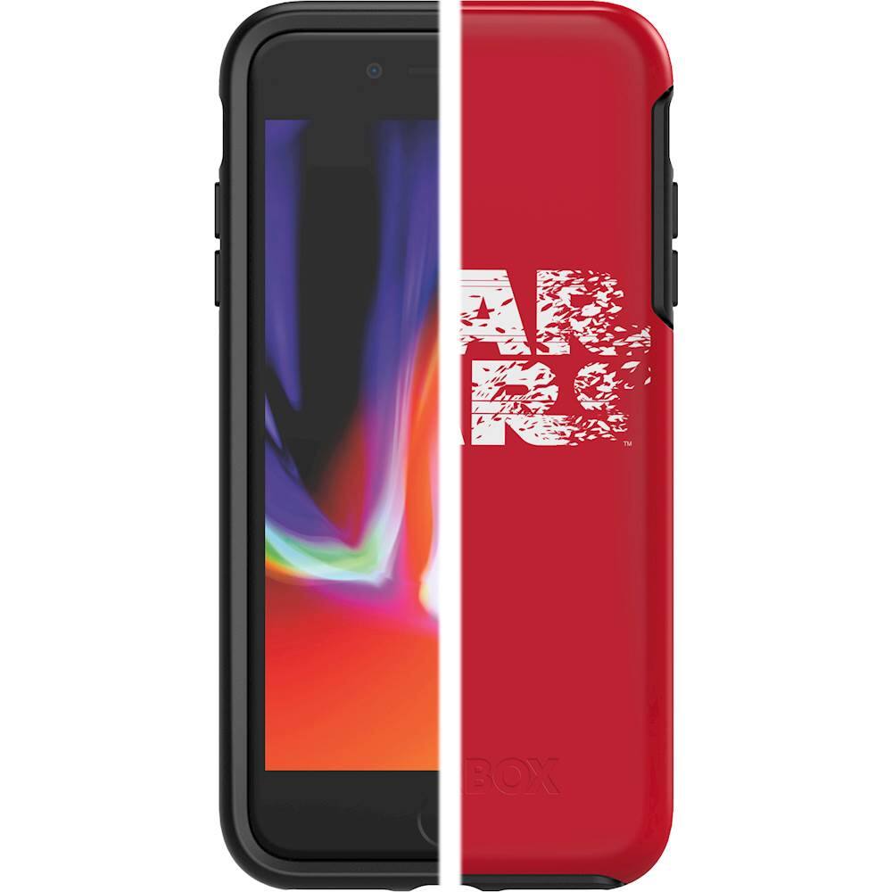 symmetry series star wars case for apple iphone 7 plus and 8 plus - resistance red