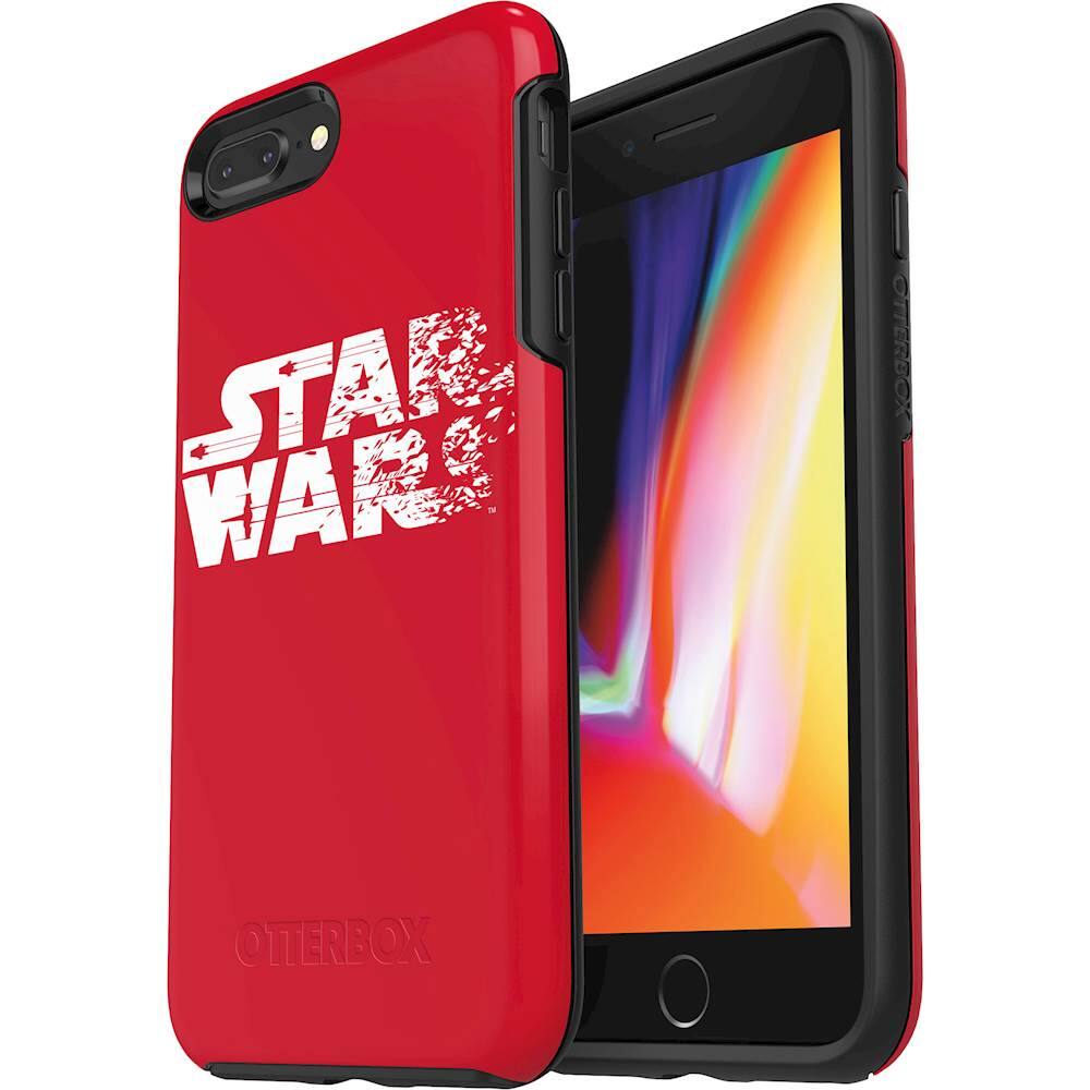 symmetry series star wars case for apple iphone 7 plus and 8 plus - resistance red