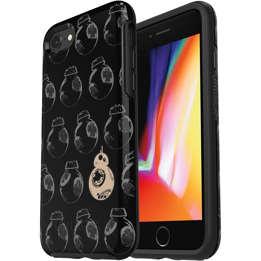 symmetry series star wars case for apple iphone 7 and 8 - gold bb-8