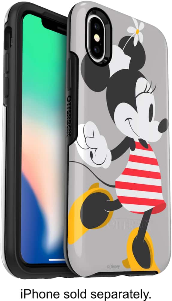 symmetry series disney classics case for apple iphone x and xs - disney minnie stripes symmetry series disney classics case for apple iphone x and xs - disney minnie stripes