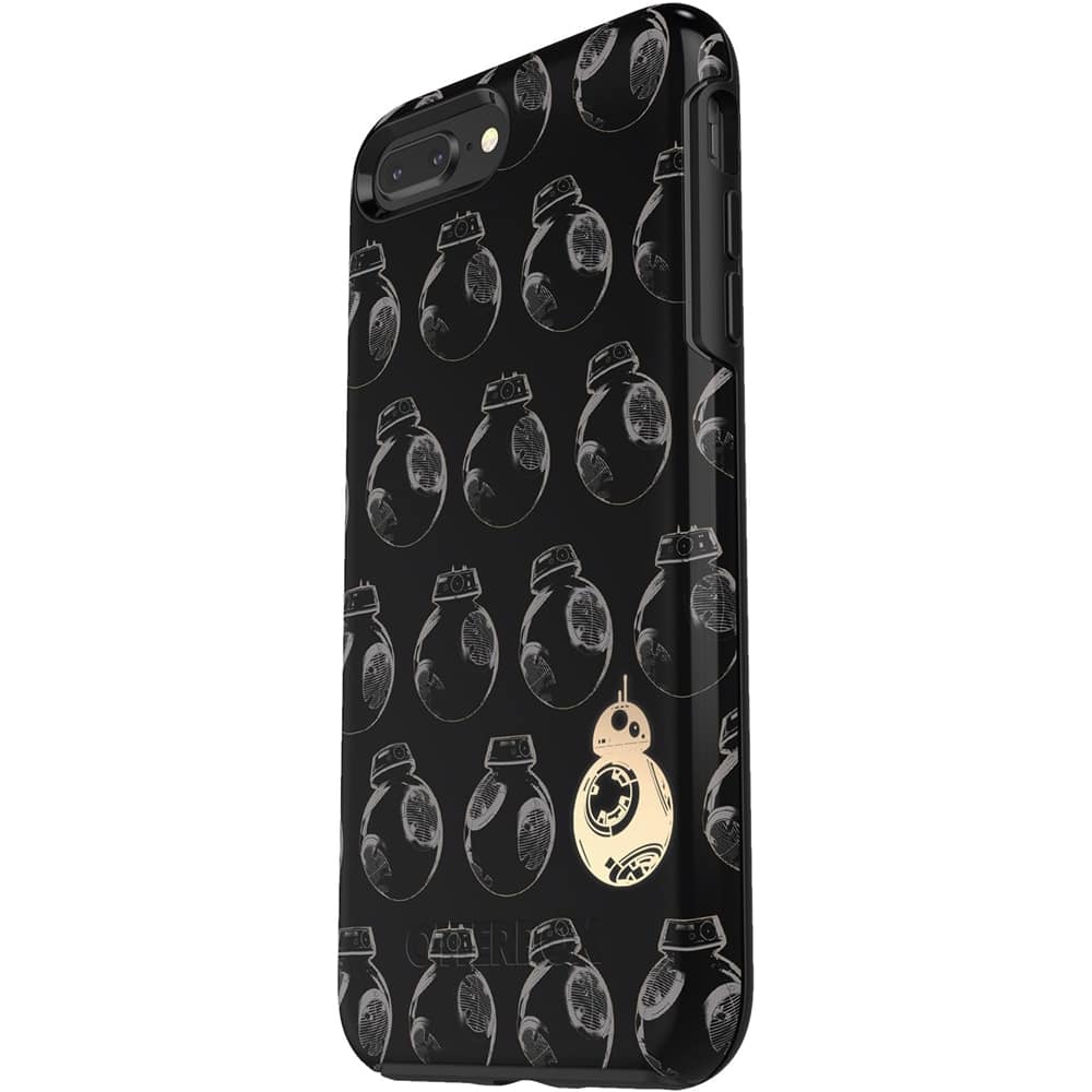 symmetry series star wars case for apple iphone 7 plus and 8 plus - gold bb-8