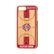 Front Zoom. Keyscaper - Case for Apple® iPhone® 7 Plus - Red/Brown.