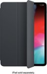 Front. Apple - Smart Folio for 11-inch iPad Pro - Charcoal Gray.