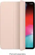 Front. Apple - Smart Folio for 11-inch iPad Pro - Pink Sand.