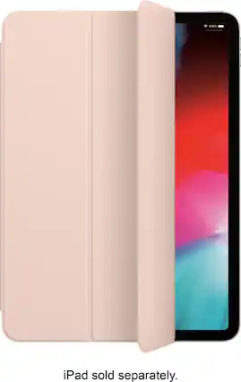 Front. Apple - Smart Folio for 11-inch iPad Pro - Pink Sand.