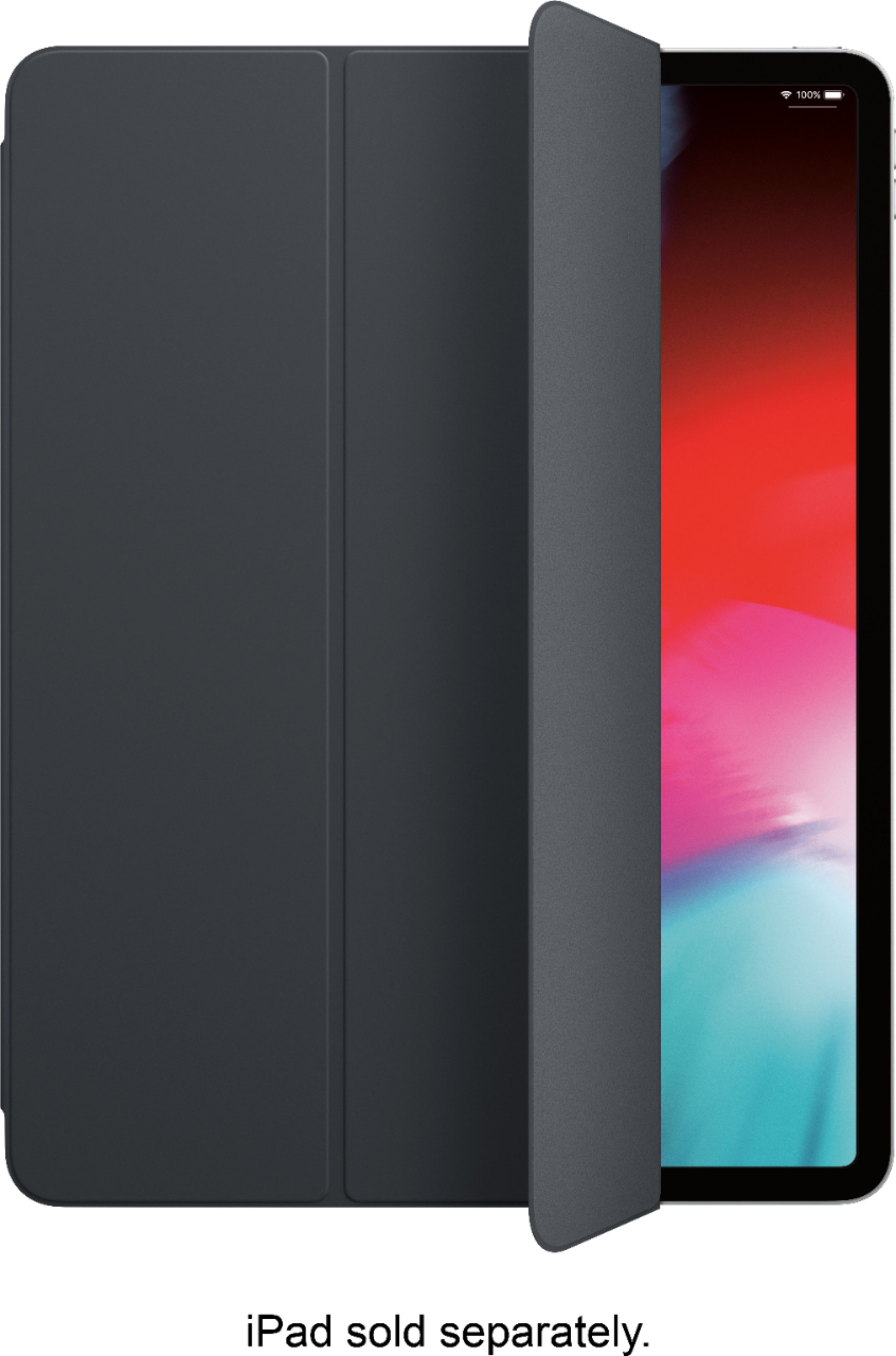 Apple - Smart Folio for 12.9-inch iPad Pro (3rd Generation) - Charcoal Gray - .99