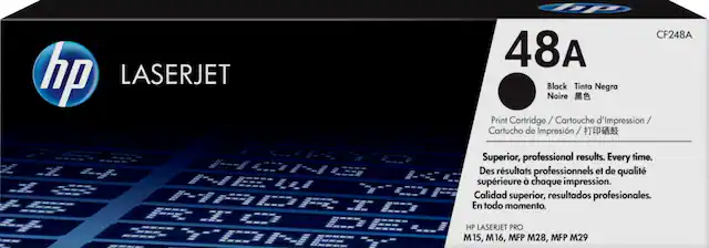 Front. HP - 48a Standard Capacity Toner Cartridge - Black.