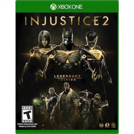 Front. WB Games - Injustice 2. - T (Teen 13+)