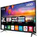 Left. VIZIO - 50" Class - LED - E-Series - 2160p - Smart - 4K UHD TV with HDR - Black.