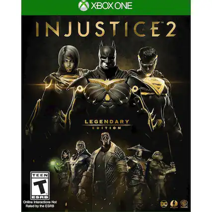 Front. WB Games - Injustice 2. - T (Teen 13+)