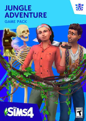 The Sims 4 Jungle Adventure Game Pack. - T (Teen 13+)