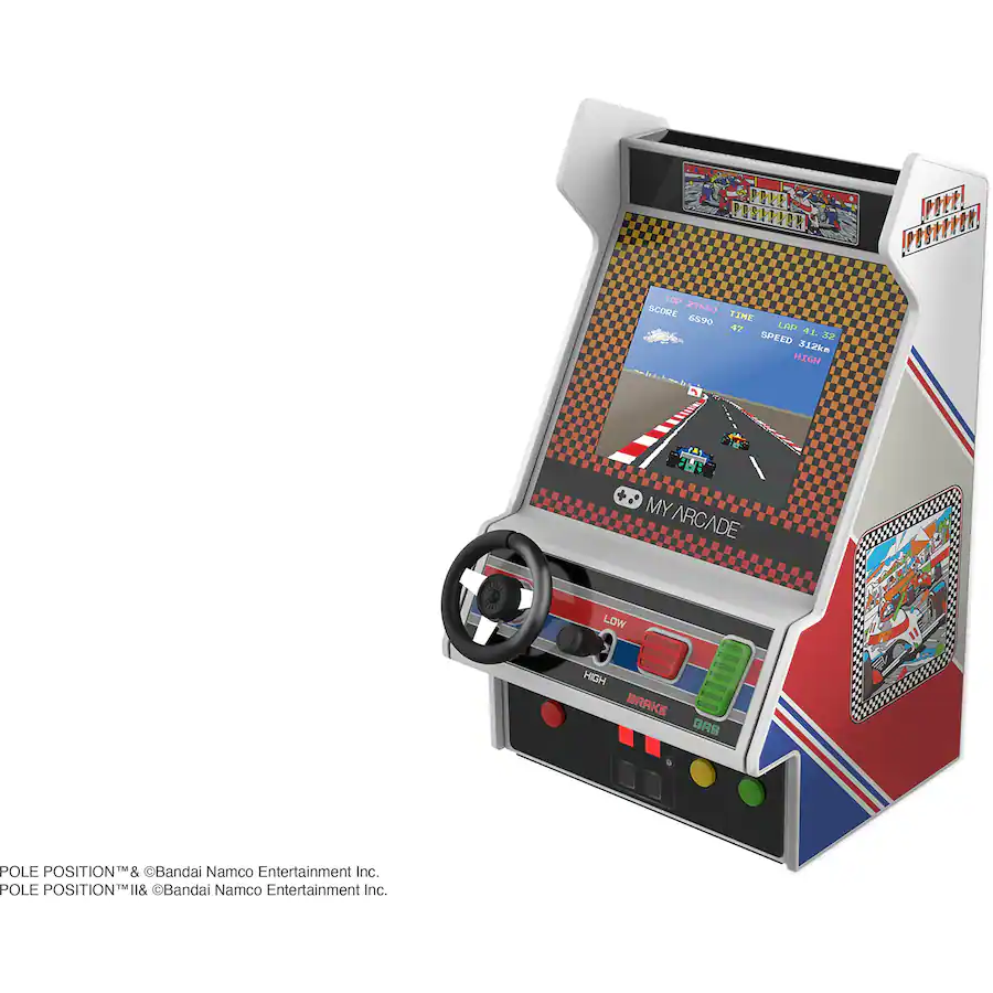 Racing Player Pole Position Portable Retro Arcade DGUNL-7022 - Best Buy