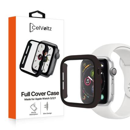 CelVoltz
Full Cover Case
Made for Apple Watch 3/2/1
Shock Absorption
Slim Design
