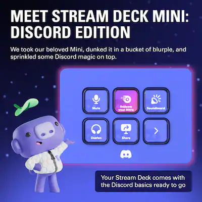 Elgato Stream Deck Mini Discord Edition Elgato Stream Deck Mini Discord Edition