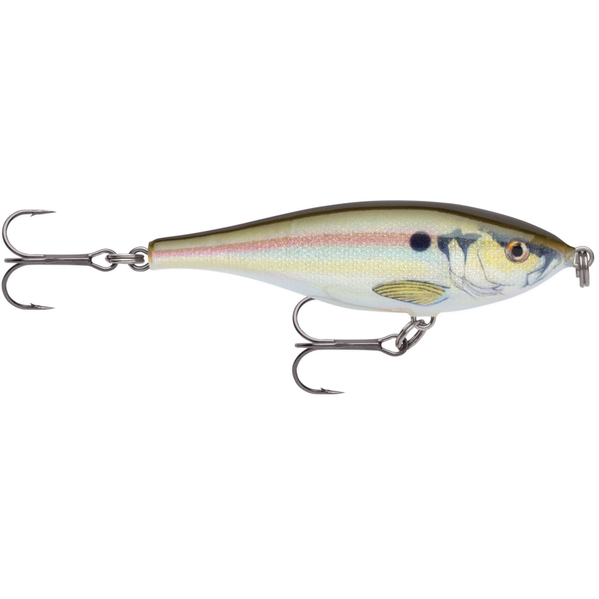 Front. Rapala - Rapala Twitchin' Rap 8 Fishing Lure, Live River Shad - Live River Shad.