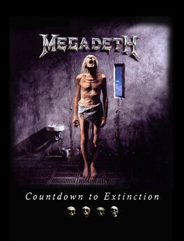 PopMarket - Megadeth - Rocksax - Megadeth - Countdown to Extinction - Sherpa Fleece Blanket (60 in x 80 in) - Multicolor