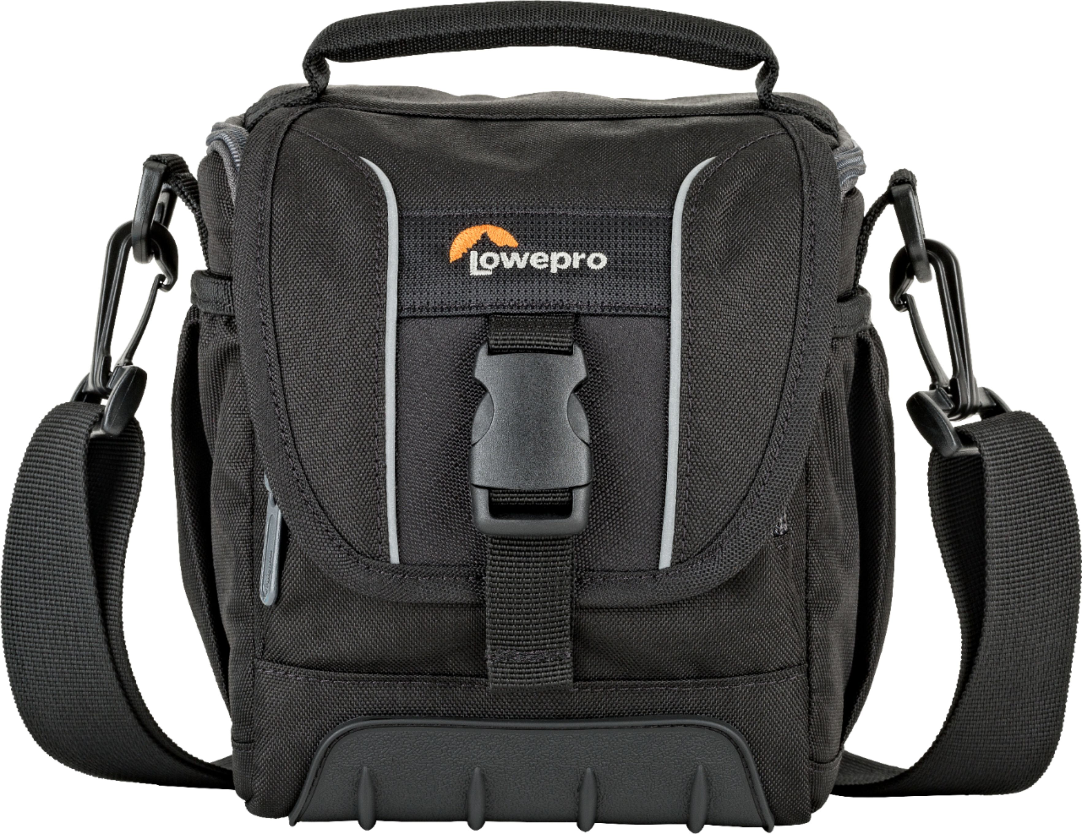 Angle View: Lowepro - Adventura SH 120R II Camera Carrying Bag - Black
