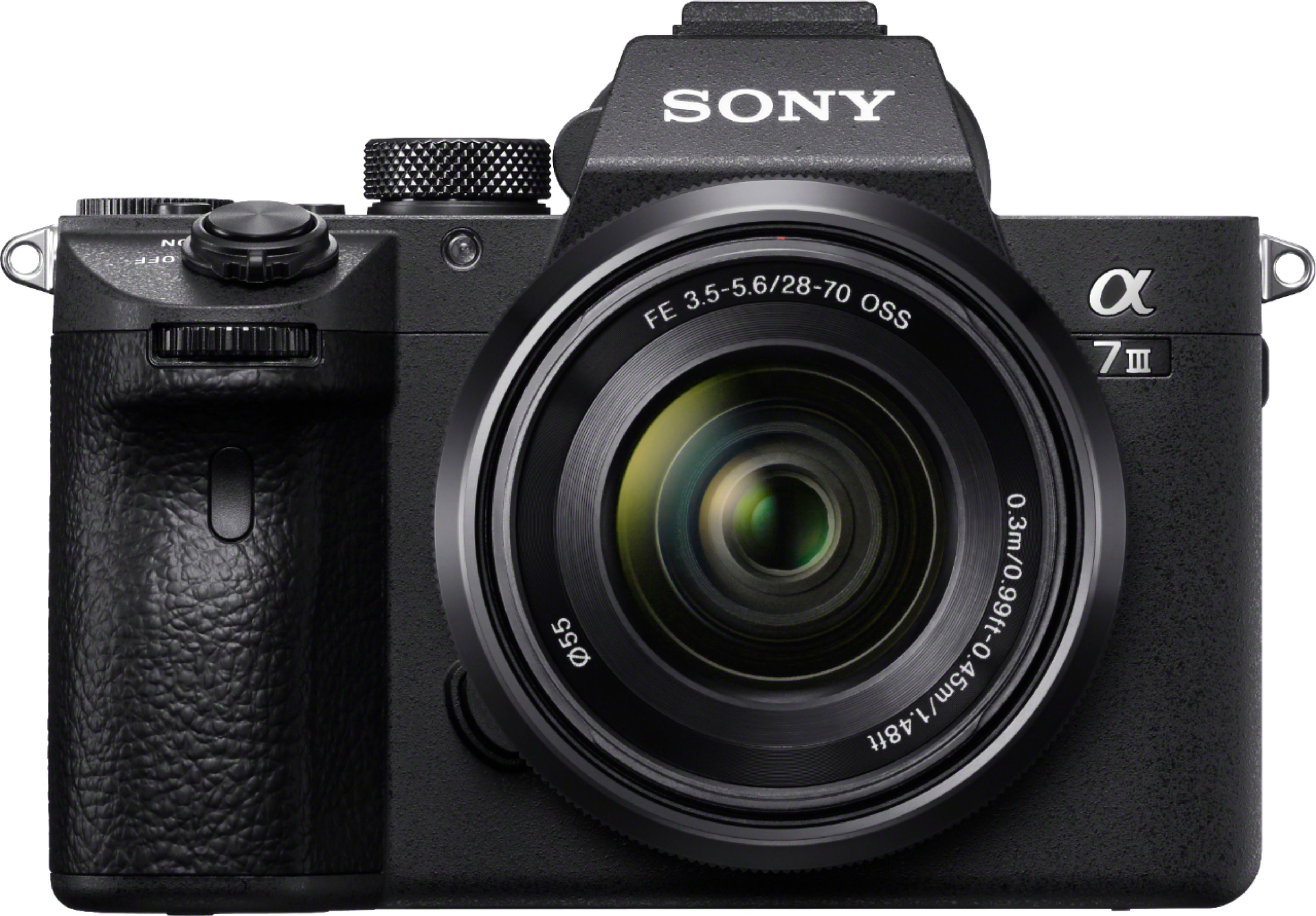 Installatie Interactie Terug kijken Sony Alpha a7 III Mirrorless [Video] Camera with FE 28-70 mm F3.5-5.6 OSS  Lens Black ILCE7M3K/B - Best Buy