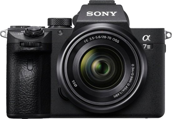 Sony – Alpha a7 III Mirrorless [Video] Camera with FE 28-70 mm F3.5-5.6 OSS Lens – Black
