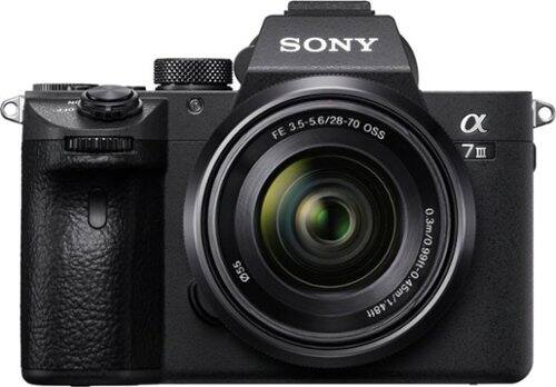 Sony - Alpha 7 III Mirrorless [Video] Camera with FE 28-70 mm F3.5-5.6 OSS Lens - Black