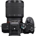 Top Zoom. Sony - Alpha a7 III Mirrorless [Video] Camera with FE 28-70 mm F3.5-5.6 OSS Lens - Black.