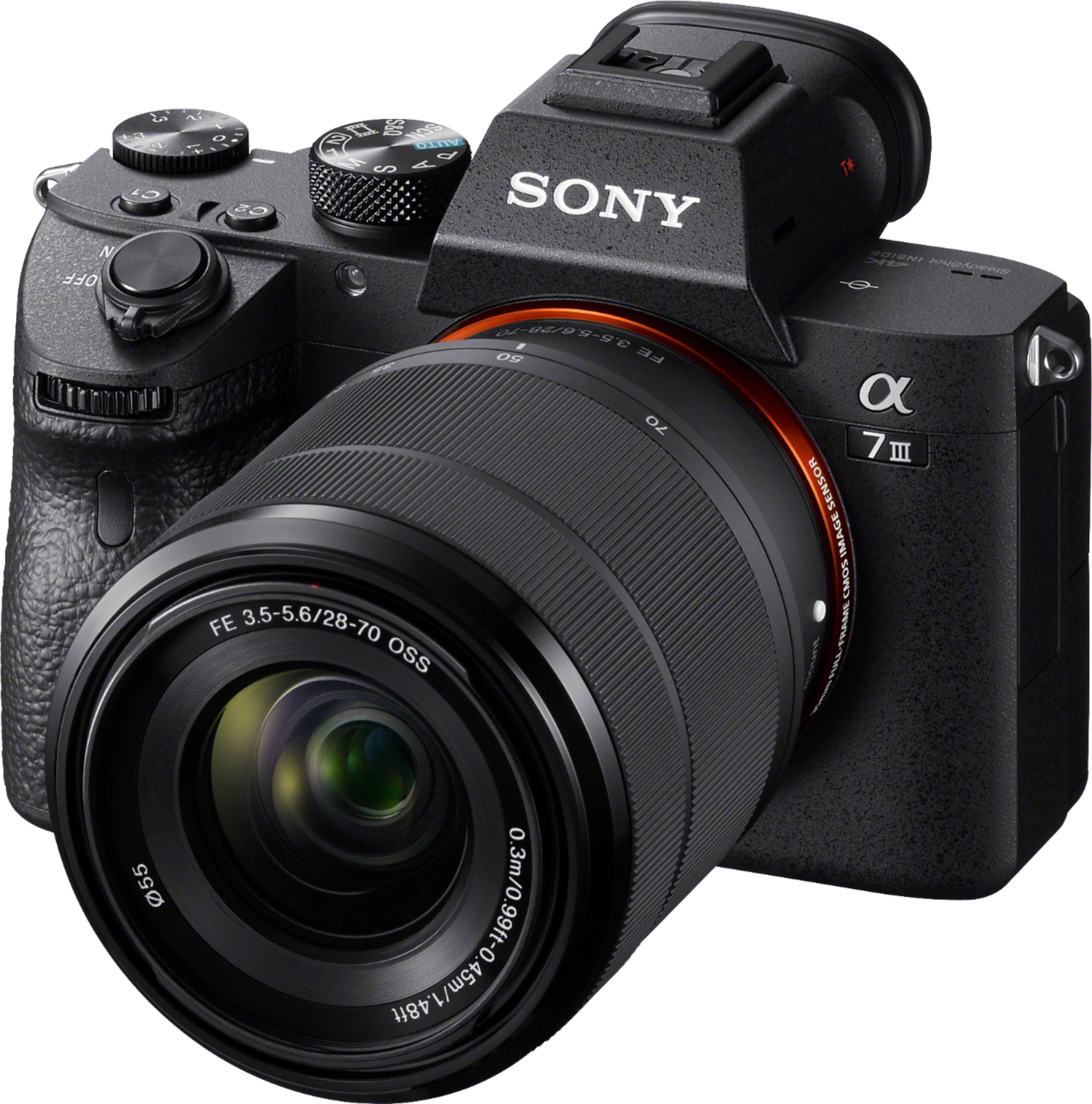Sony Alpha a7 III Mirrorless [Video] Camera with FE 28-70 mm F3.5-5.6 OSS  Lens Black ILCE7M3K/B - Best Buy