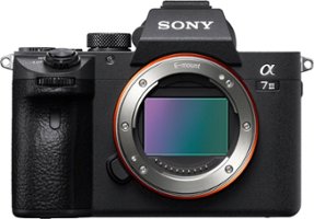 Sony - Alpha a7 III Mirrorless 4K Video Camera (Body Only) - Black - Front_Zoom