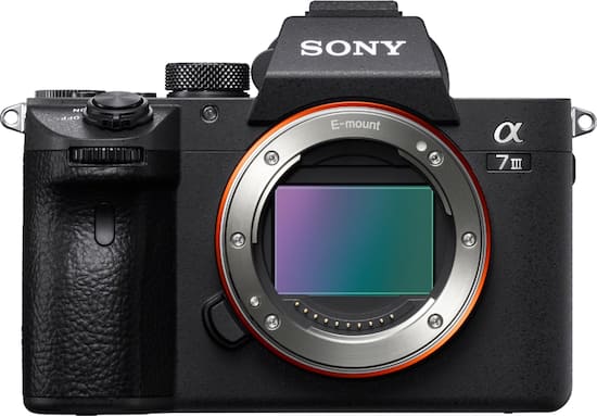 Sony Alpha a7 III Mirrorless 4K Video Camera Body Only Black