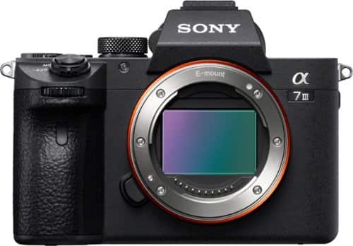 Sony - Alpha 7 III Mirrorless 4K Video Camera (Body Only) - Black