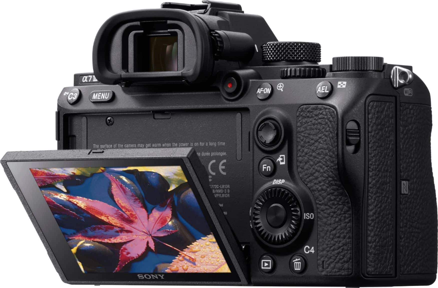 Alt View 13. Sony - Alpha a7 III Mirrorless 4K Video Camera (Body Only) - Black.