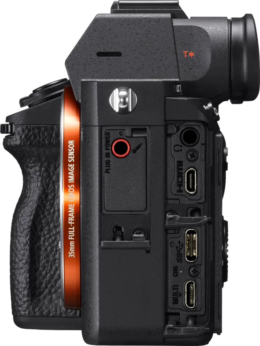 Alt View 14. Sony - Alpha a7 III Mirrorless 4K Video Camera (Body Only) - Black.