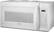 Left. Insignia™ - 1.6 Cu. Ft. Over-the-Range Microwave - White.