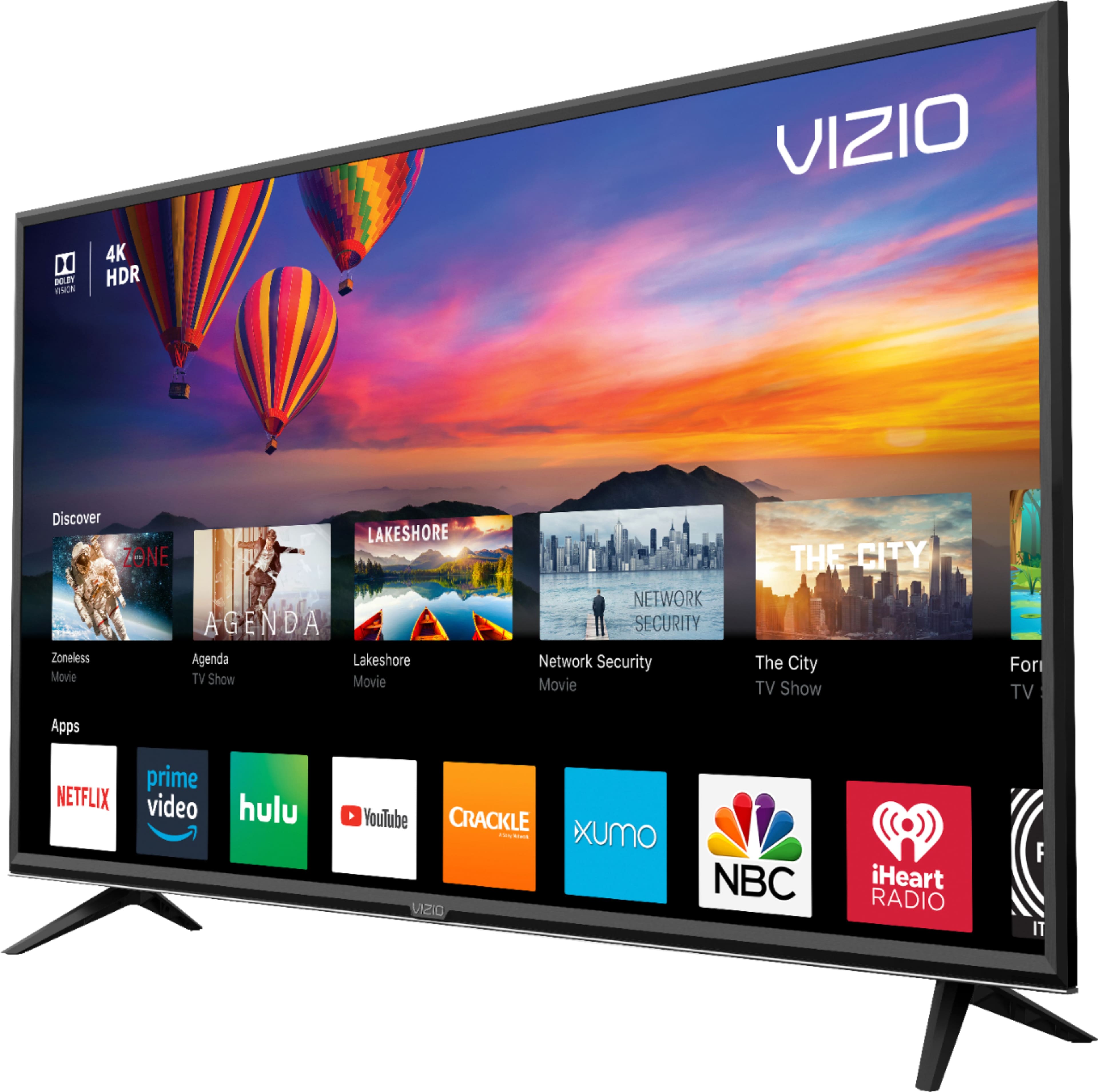 Left. VIZIO - 65" Class E-Series LED 4K UHD SmartCast TV.