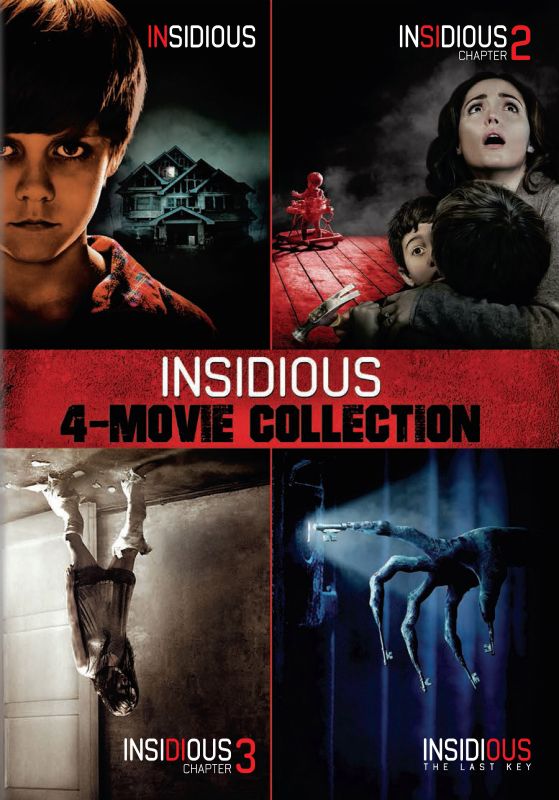  Insidious/Insidious: Chapter 2/Insidious: Chapter 3/Insidious: The Last Key [DVD]