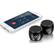 Alt View 15. Aluratek - DYNAMITE Portable Bluetooth Speaker (2-Pack) - Black.