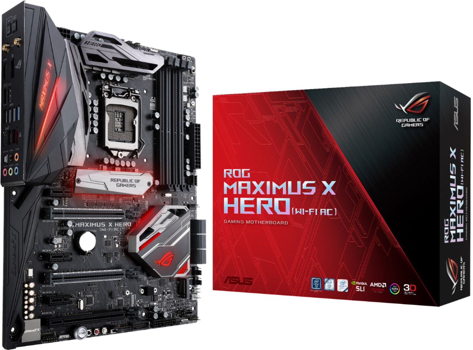 Asus rog maximus x hero обзор