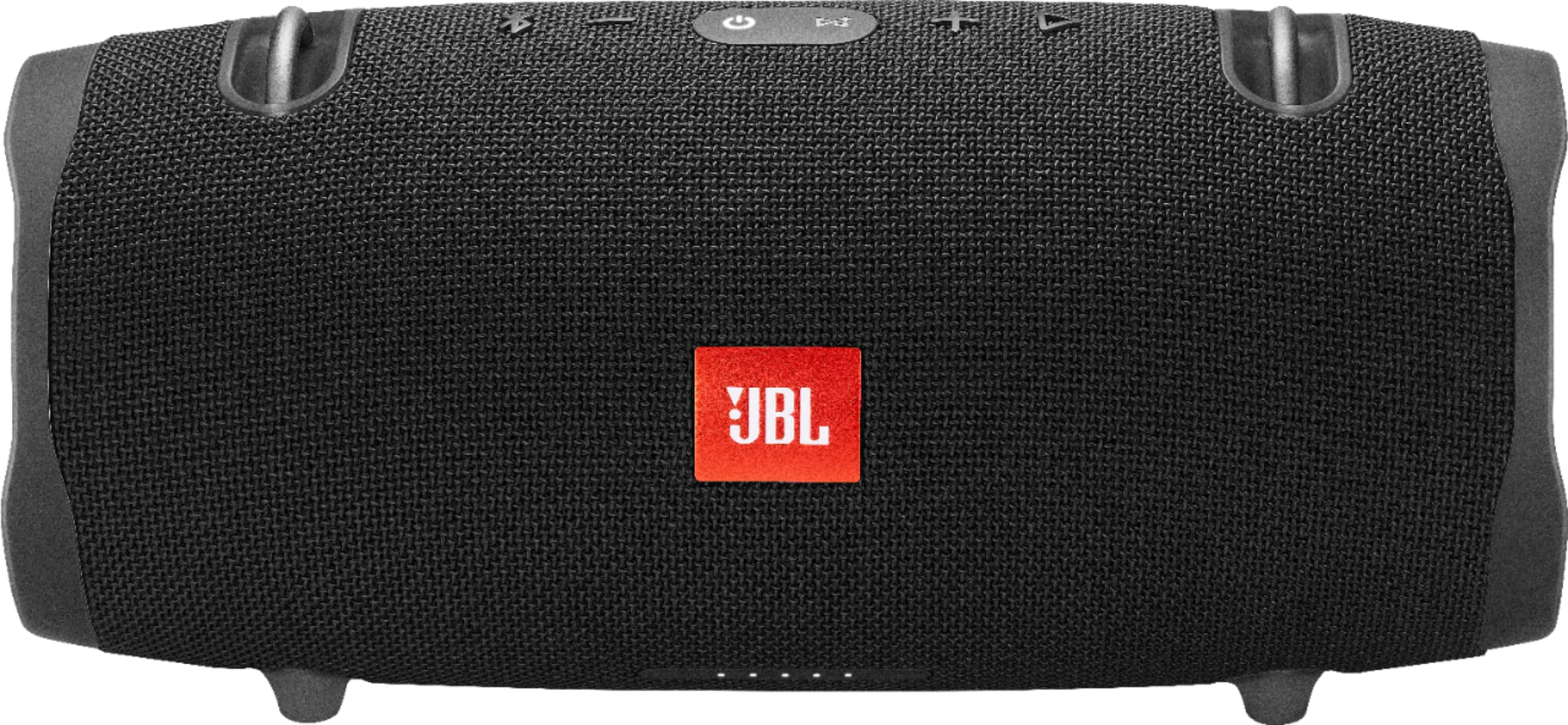 Front. JBL - Xtreme 2 Portable Bluetooth Speaker - Black.