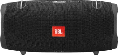 JBL - Xtreme 2 Portable Bluetooth Speaker - Black - Front_Zoom