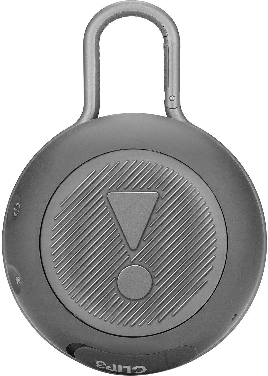 Handelsmerk verkorten uitzondering JBL Clip 3 Portable Bluetooth Speaker Gray JBLCLIP3GRY - Best Buy