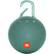Front. JBL - Clip 3 Portable Bluetooth Speaker - River Teal.