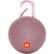 Front. JBL - Clip 3 Portable Bluetooth Speaker - Dusty Pink.