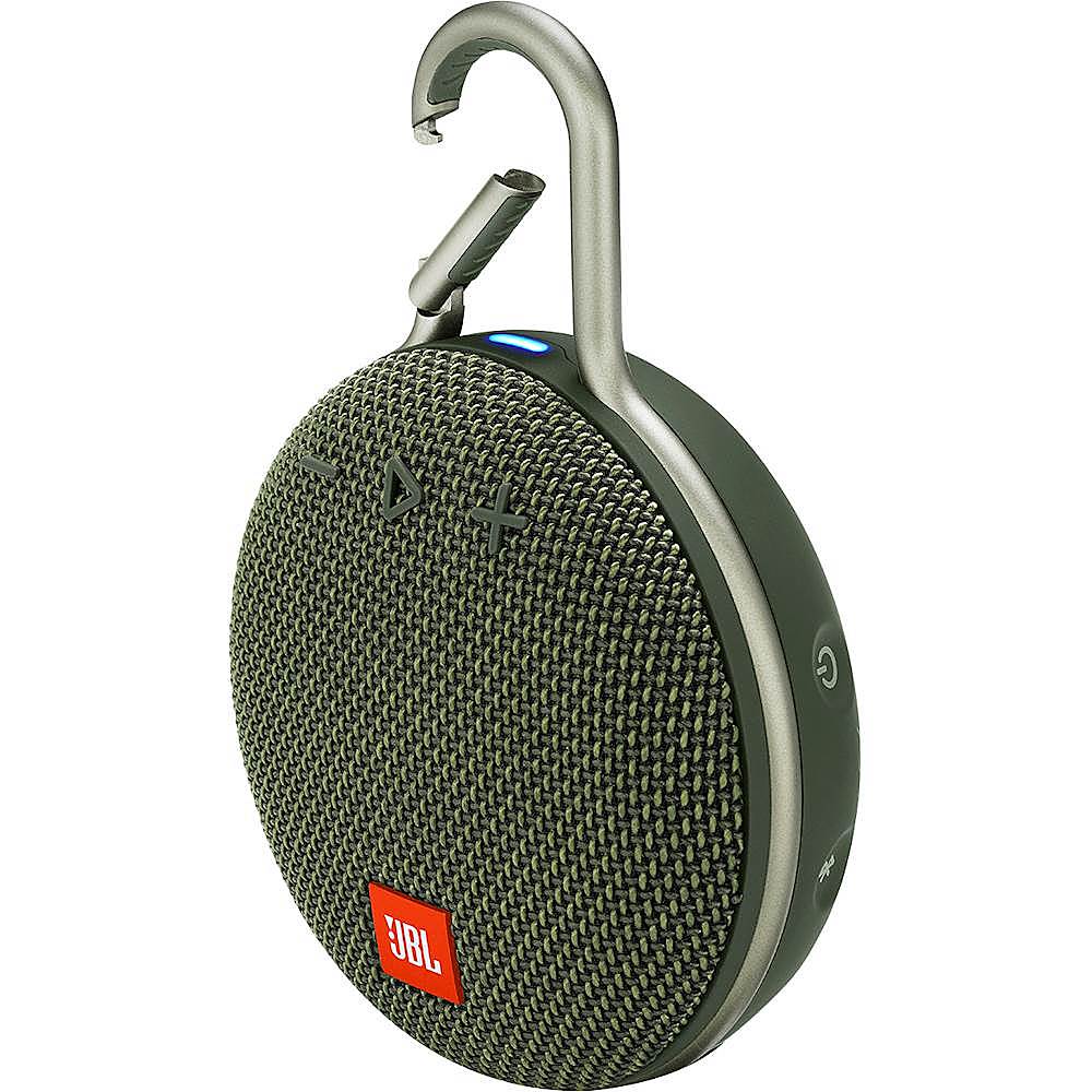 JBL Clip 3 Portable Bluetooth Speaker Forest Green - Best Buy