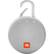 Front. JBL - Clip 3 Portable Bluetooth Speaker - Steel White.