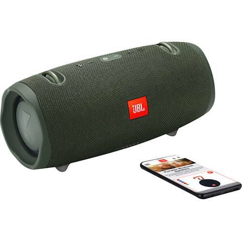 Alt View 13. JBL - Xtreme 2 Portable Bluetooth Speaker - Forest Green.