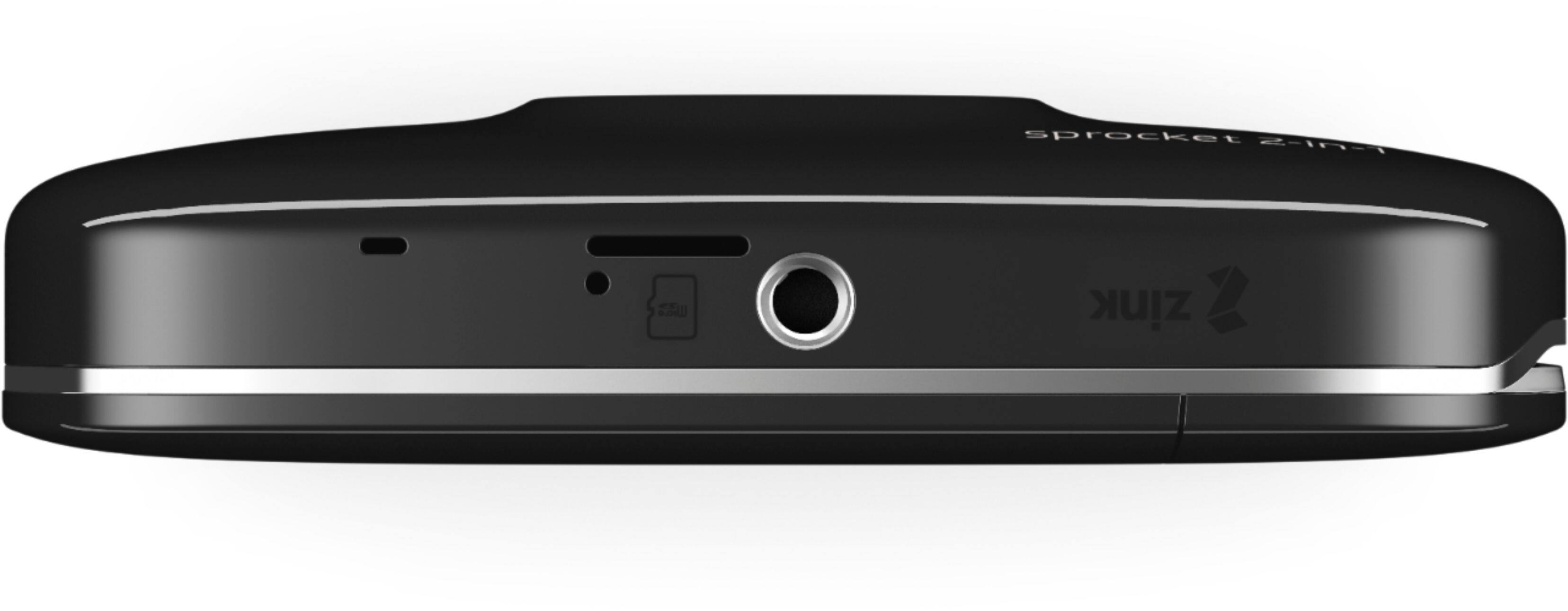 Best Buy HP Sprocket 2in1 Photo Printer Black 2FB97AB1H