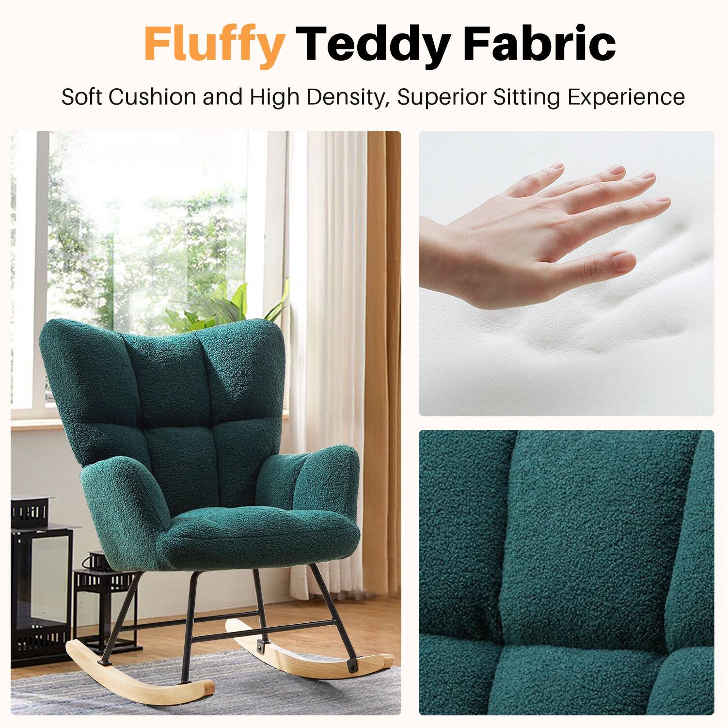 Fluffy Teddy Fabric

Soft Cushion and High Density, Superior Sitting Experience