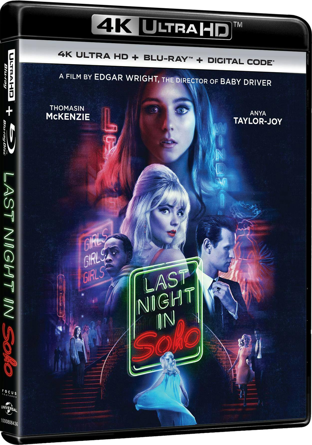 Angle. Last Night in Soho (4K Ultra HD + Blu-ray) [UHD].