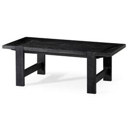 Maven Lane - Angelo Rustic 48" x 24" Rectangular Wooden Coffee Table - Aged Black