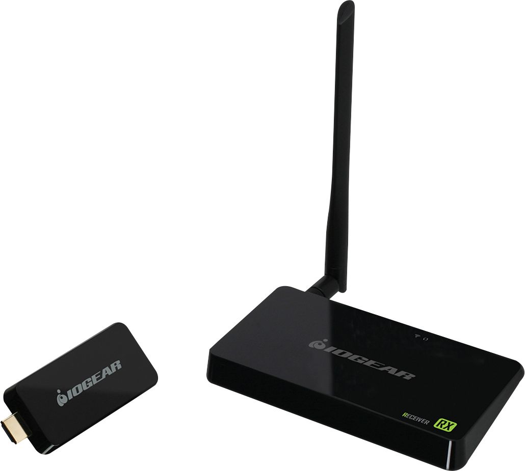 Best Buy: IOGEAR Wireless HDMI TV Connection Kit Black GWHDKITD